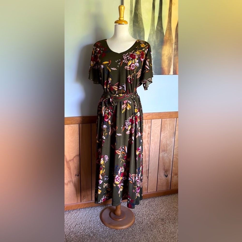 CJ Banks floral dress